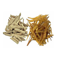 "Ashwagandha Roots, Shatavari Root 400 Gm Combo Pack [200 Gm Each] " - Branzia Herbs