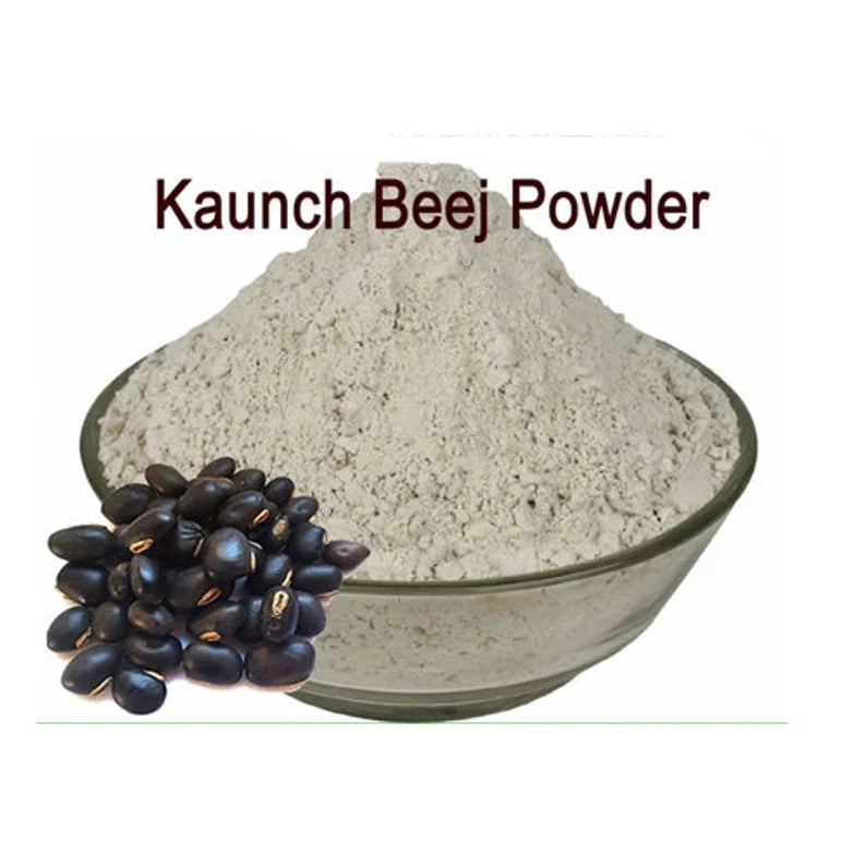 "Safed Musli, Konch Beej, Ashwagandha, Shatavari, Kaunch Beej, Satawer Powder 200 Gm Combo Pack "