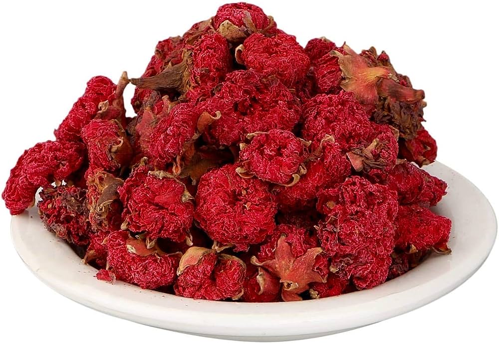 Gule Anar - Dry Pomegranate Flower - Anaar k Sukhe Phool - Madulai - Punica Granatum - Anar Phool - Branzia Herbs