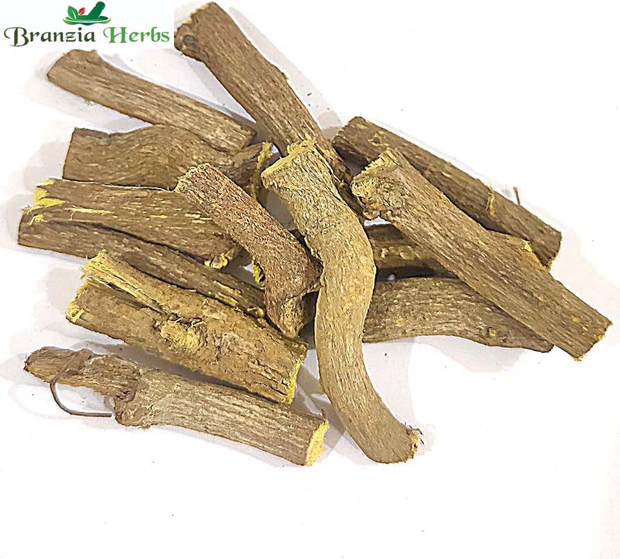 Mulethi - Licorice Root- Yashtimadhu - Mulhati Raw Herbs- Jethimadh dried- Aslussoos - Glycyrrhiza glabra -Jadi Booti - Branzia Herbs
