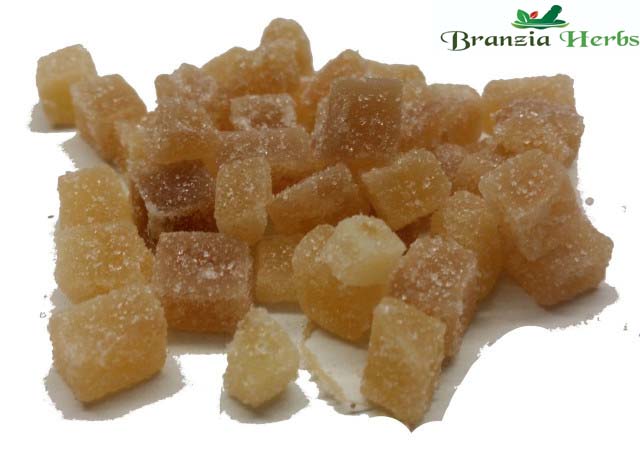 Ginger Crystalized 5mm (Cooking) Wholesale - Branzia Herbs