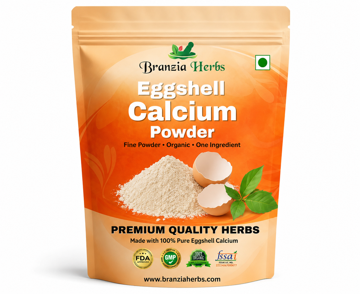 Eggshell Calcium Powder Supplement for Dogs & Cats | Supports Bone Health, Easy Labor & Strong Plant Growth