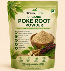 Organic Poke Root Powder (Phytolacca Americana) – Premium Botanical Root Powder for Herbal Preparations, Botanical Research & Traditional Applications