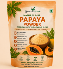 Natural Ripe Papaya Powder – Premium Tropical Fruit Powder for Smoothies, Baking, Desserts, Beverages & Healthy Food Blends