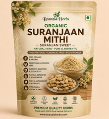 Organic Suranjaan Mithi Powder – Premium Suranjan Sweet Herbal Powder for Traditional Ayurvedic Preparations, Botanical Blends & Natural Herbal Use