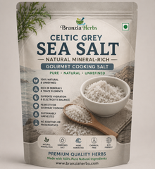 Celtic Grey Sea Salt – Natural Mineral-Rich Gourmet Cooking Salt for Seasoning, Baking, Brining & Everyday Culinary Use