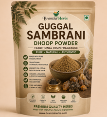 Guggal Sambrani Dhoop Powder – Traditional Natural Resin Fragrance for Puja, Meditation, Aromatherapy & Spiritual Rituals