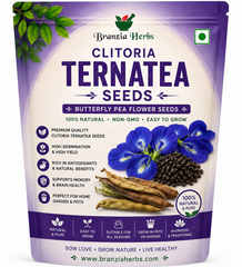Clitoria Ternatea Seeds | Blue Butterfly Pea | Blue Aparajita Seeds | Flower Plant Seeds for Home Gardening