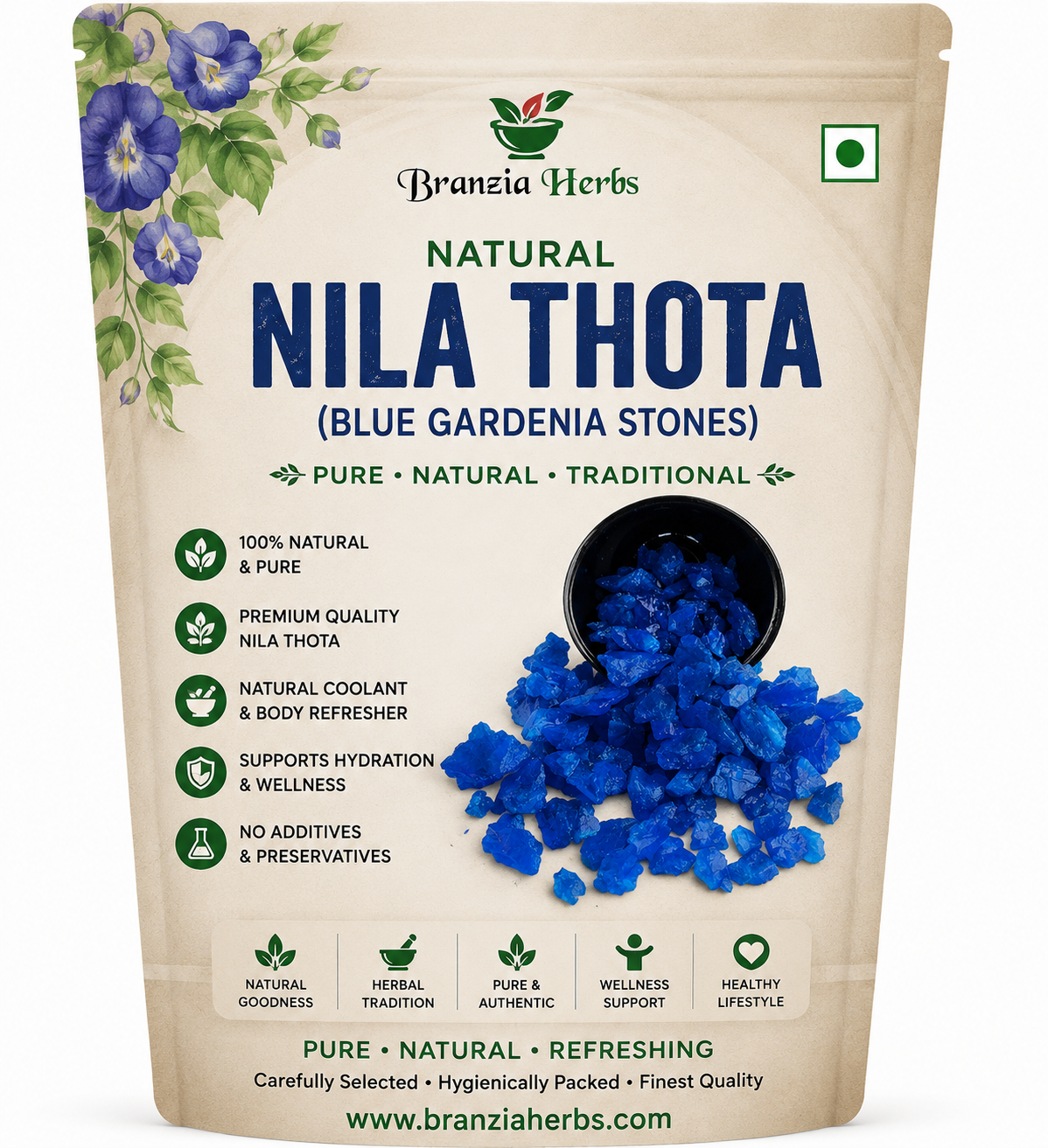 Nila Thota Herb | Natural Ayurvedic Jadi Booti | Raw Herbal Ingredient