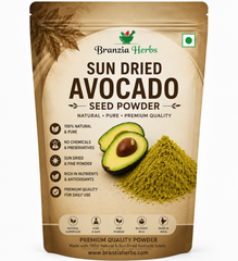 Sun Dried Avocado Seed Powder (Hass Grade) | Premium Quality Herbal Powder | Natural Avocado Seed Powder | High Quality Herb Powder