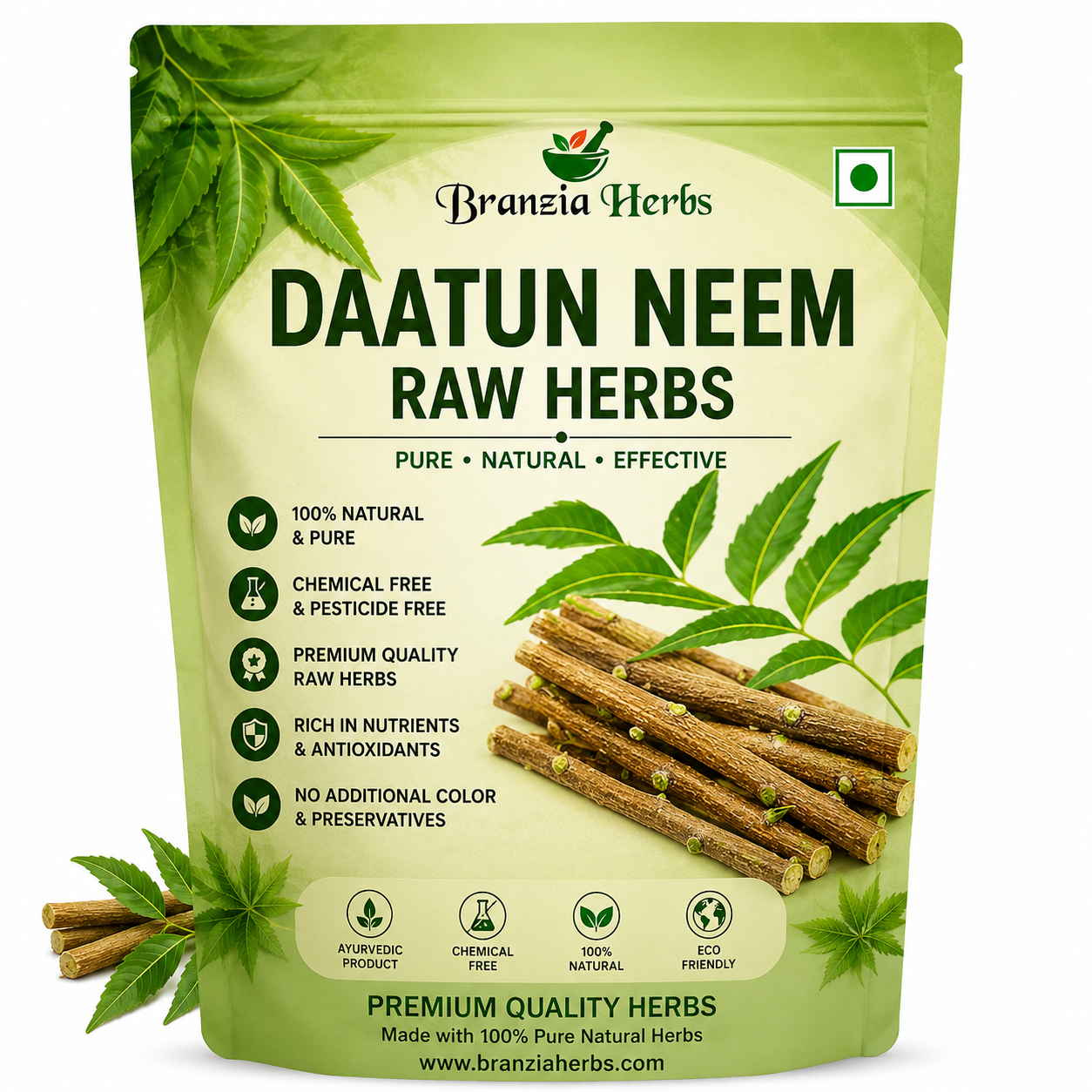 Datun Sticks Buy Neem Daatun Online | Natural Neem Datun Sticks 6 Inch | Raw Herbal ...
