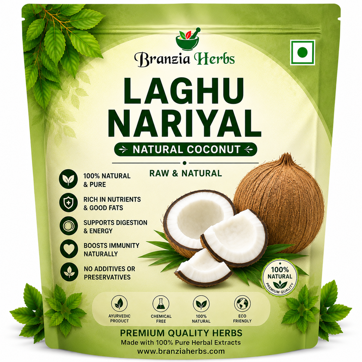Laghu Nariyal for Puja | Small Coconut Shriphal | High Quality Prayer Offering Coconut