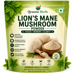 Lion's Mane Mushroom Powder | Natural Hericium Erinaceus Mushroom Powder