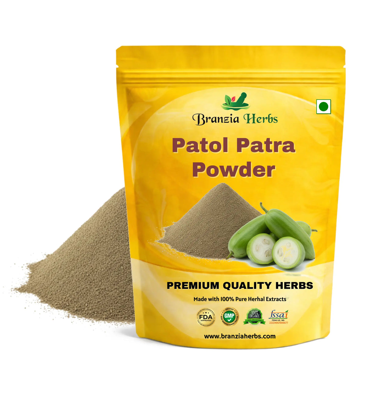 "Patol Patra Powder – Pointed Gourd – Trichosanthes dioica " - Branzia Herbs