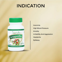 Health Care Sarpagandha Capsules pack of 60 Capsules